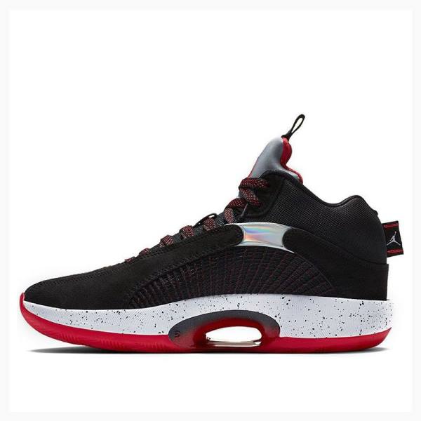 Nike Bred Basketbol Ayakkabısı Air Jordan 35 Erkek Siyah Kırmızı | JD-802VI