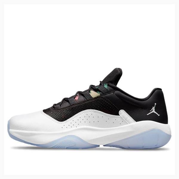 Nike CMFT Low South Beach (2021) Spor Ayakkabı Air Jordan 11 Erkek Beyaz Siyah | JD-206BX