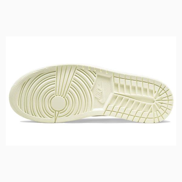 Nike Centre Court Basketbol Ayakkabısı Air Jordan 1 Erkek Yeşil | JD-953ZC