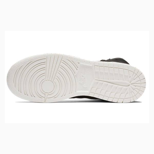 Nike Explorer Basketbol Ayakkabısı Air Jordan 1 Kadın Siyah Beyaz | JD-548JV