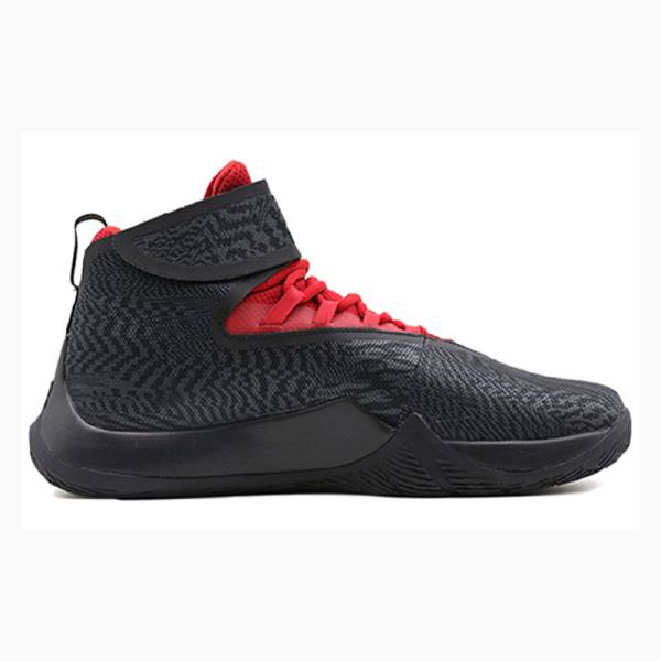 Nike Fly Unlimited PFX Basketbol Ayakkabısı Air Jordan Erkek Siyah Kırmızı | JD-267QL