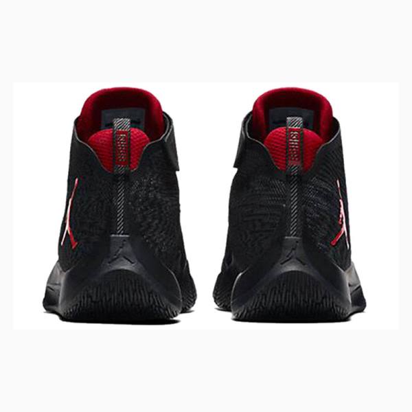 Nike Fly Unlimited PFX Basketbol Ayakkabısı Air Jordan Erkek Siyah Kırmızı | JD-267QL