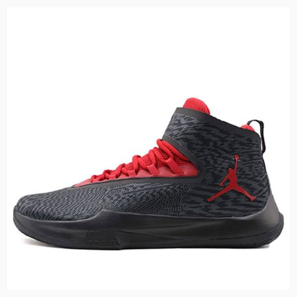 Nike Fly Unlimited PFX Basketbol Ayakkabısı Air Jordan Erkek Siyah Kırmızı | JD-267QL