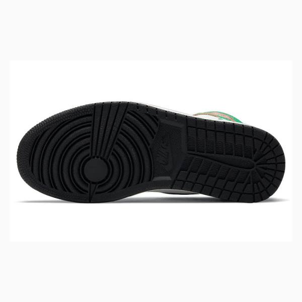 Nike High OG Lucky Basketbol Ayakkabısı Air Jordan 1 Kadın Yeşil Siyah | JD-584GV