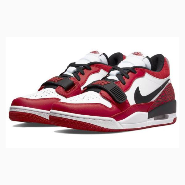 Nike Legacy 312 Low Chicago Spor Ayakkabı Air Jordan Erkek Beyaz Kırmızı Siyah | JD-856UA