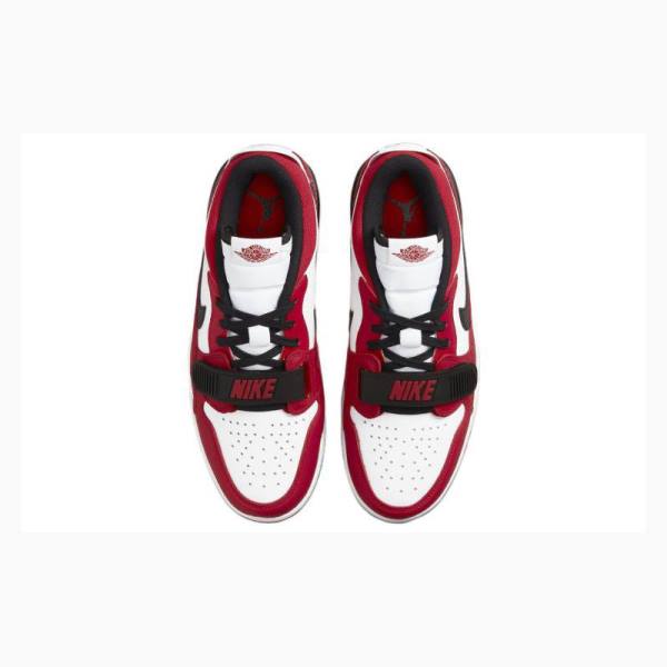 Nike Legacy 312 Low Chicago Spor Ayakkabı Air Jordan Erkek Beyaz Kırmızı Siyah | JD-856UA