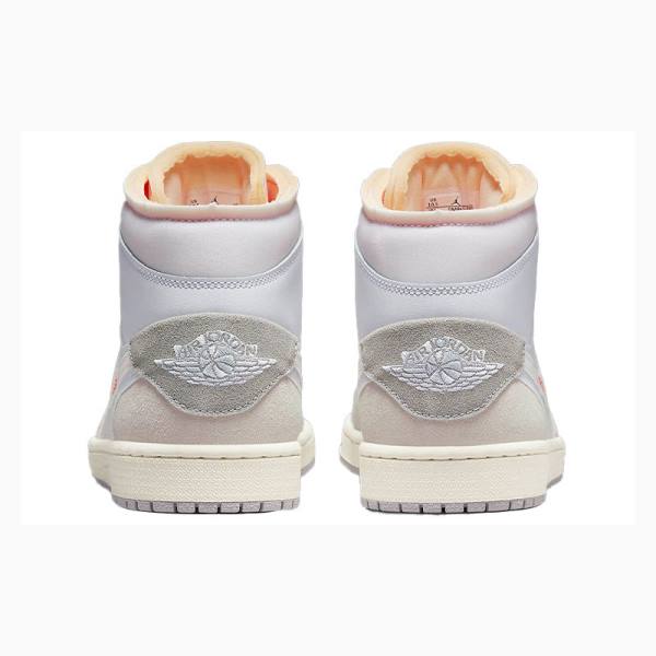 Nike Mid Cut SE Craft Phantom Basketbol Ayakkabısı Air Jordan 1 Erkek Beyaz | JD-316ZN