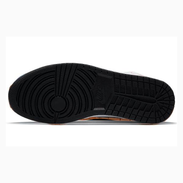 Nike Mid Cut SE Union Burunlu Basketbol Ayakkabısı Air Jordan 1 Erkek Kırmızı Siyah | JD-317AK