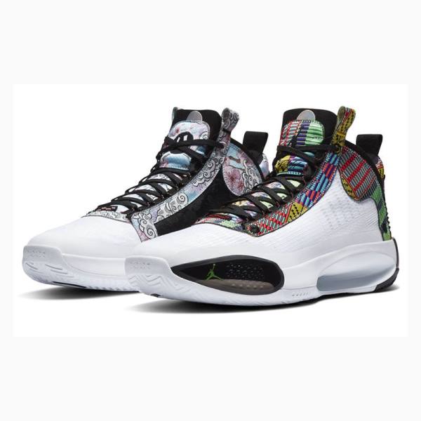 Nike PE Rui Hachimura Japan Basketbol Ayakkabısı Air Jordan 34 Erkek Renkli | JD-619KW