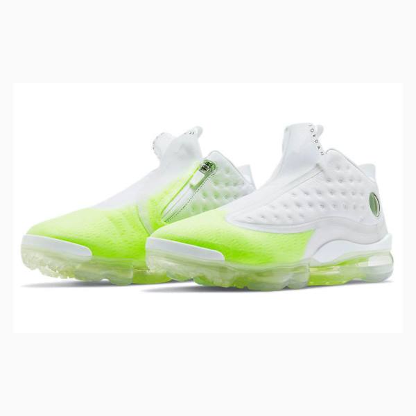 Nike Reign Volt Basketbol Ayakkabısı Air Jordan Kadın Beyaz Yeşil | JD-578UT