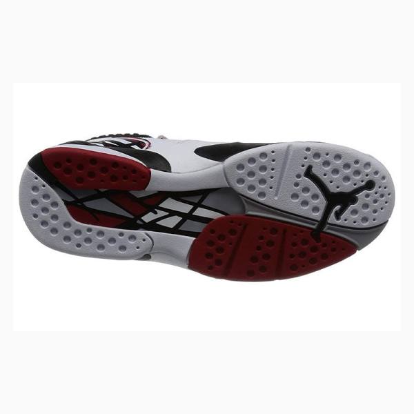 Nike Retro Alternate Basketbol Ayakkabısı Air Jordan 8 Erkek Beyaz Siyah Kırmızı | JD-064QI
