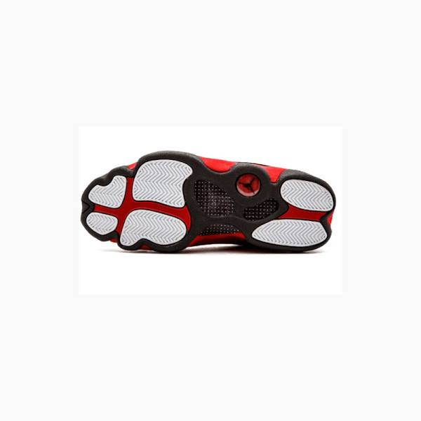 Nike Retro Bred Basketbol Ayakkabısı Air Jordan 13 Erkek Siyah Kırmızı | JD-647IV