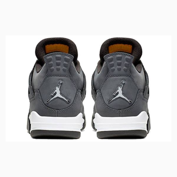 Nike Retro Cool Basketbol Ayakkabısı Air Jordan 4 Erkek Gri | JD-705JZ