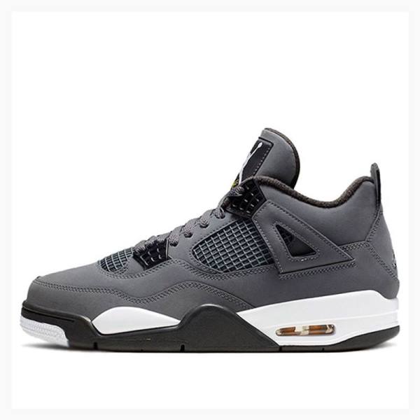 Nike Retro Cool Basketbol Ayakkabısı Air Jordan 4 Erkek Gri | JD-705JZ