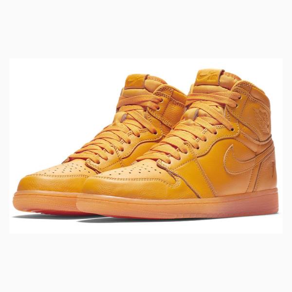 Nike Retro HI OG G8RD Gatorade Basketbol Ayakkabısı Air Jordan 1 Erkek Turuncu | JD-145UF