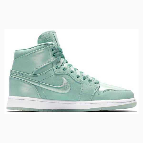 Nike Retro High SOH Mint Foam Basketbol Ayakkabısı Air Jordan 1 Kadın Yeşil | JD-052WL