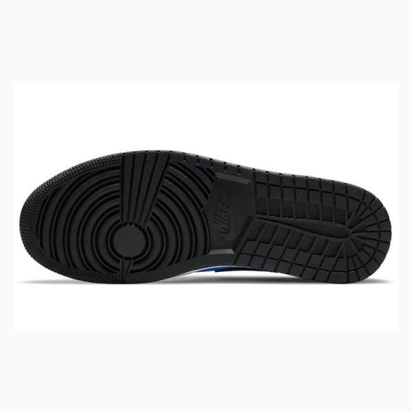 Nike Retro Low University Spor Ayakkabı Air Jordan 1 Erkek Mavi Siyah | JD-702TS