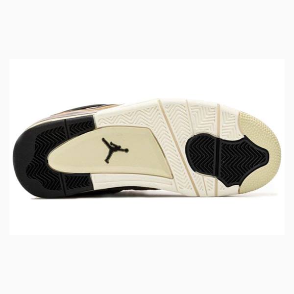 Nike Retro Mushroom Basketbol Ayakkabısı Air Jordan 4 Kadın Sarı | JD-893GW