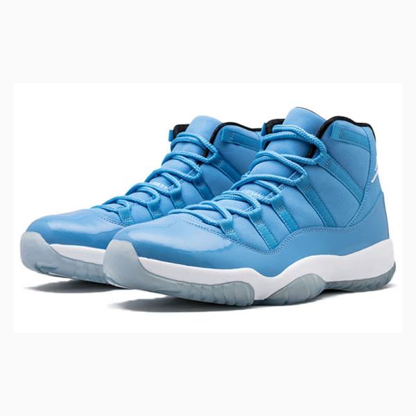 Nike Retro Pantone Basketbol Ayakkabısı Air Jordan 11 Erkek Mavi | JD-960TG