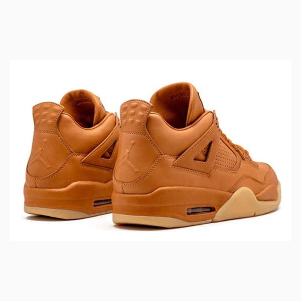 Nike Retro Premium Wheat Basketbol Ayakkabısı Air Jordan 4 Erkek Kahverengi | JD-731MU