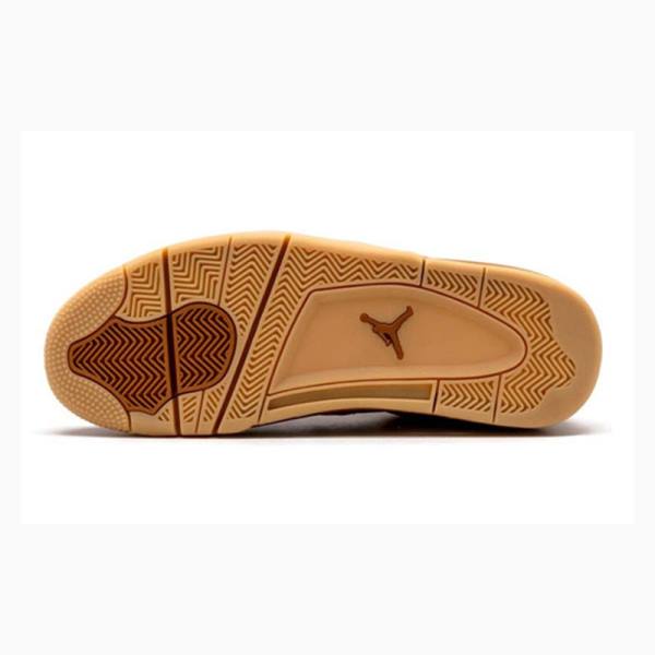 Nike Retro Premium Wheat Basketbol Ayakkabısı Air Jordan 4 Erkek Kahverengi | JD-731MU