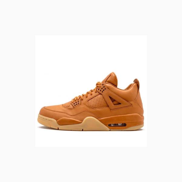 Nike Retro Premium Wheat Basketbol Ayakkabısı Air Jordan 4 Erkek Kahverengi | JD-731MU