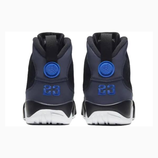 Nike Retro Racer Blue Basketbol Ayakkabısı Air Jordan 9 Erkek Siyah Mavi | JD-702DH