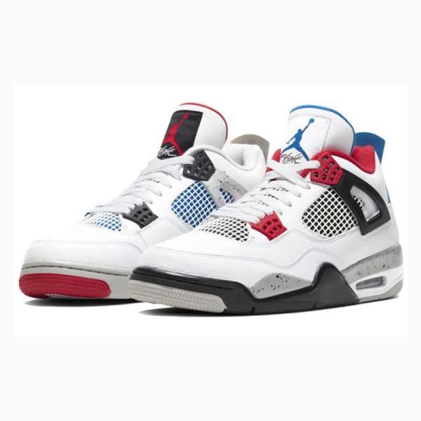 Nike Retro SE What The Basketbol Ayakkabısı Air Jordan 4 Erkek Renkli | JD-708CB