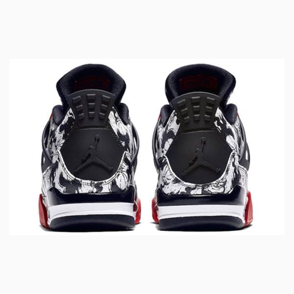 Nike Retro SNGL DY Singles Day - Tattoo Basketbol Ayakkabısı Air Jordan 4 Erkek Kırmızı Siyah | JD-269LK