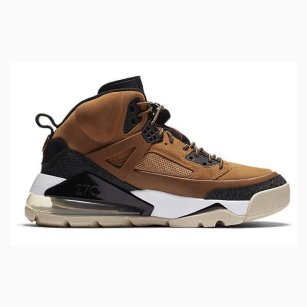 Nike Spizike 270 Boot Wheat Basketbol Ayakkabısı Air Jordan Erkek Siyah Kahverengi | JD-623AC