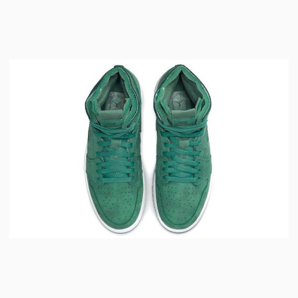 Nike Zoom Air CMFT Basketbol Ayakkabısı Air Jordan 1 Kadın Yeşil | JD-384GY